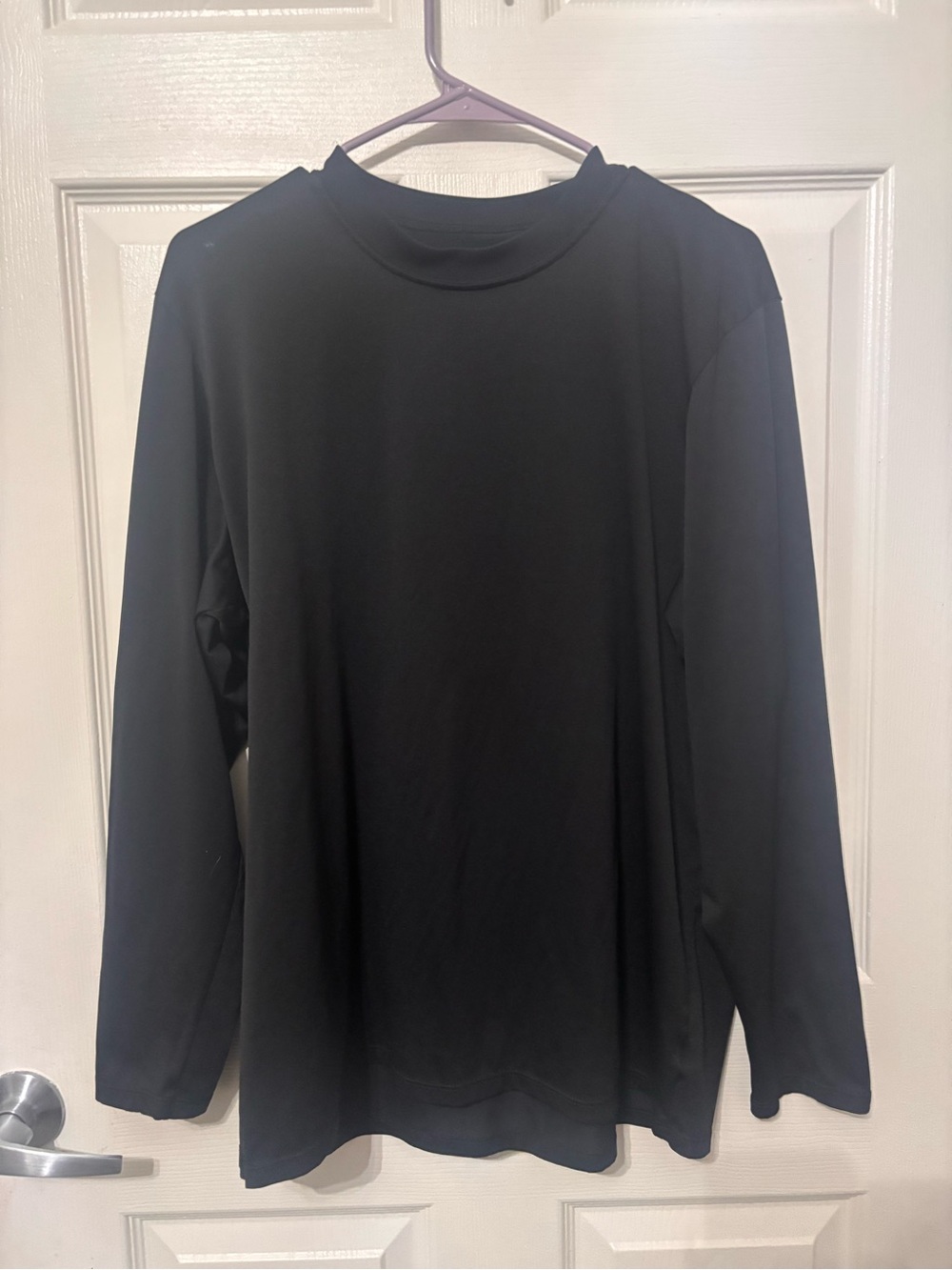 Patagonia Capilene lightweight Black Long-Sleeve Crewneck Shirt